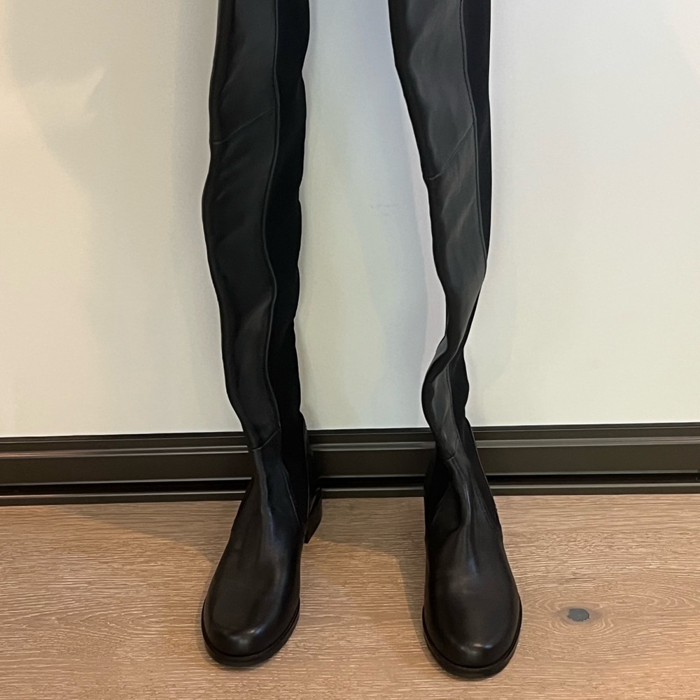 Stuart Weitzman Black Over the Knee Boots